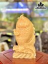 Tác Phẩm Cá Chép Đá Ngọc Hoàng Long Cao 20 (cm)