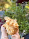 Tác Phẩm Thiềm Thừ Đá Ngọc Hoàng Long Cao 15 (cm)