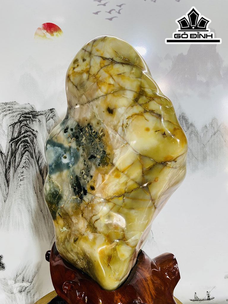 Tác Phẩm Đá Opal Cao 55 Ngang 32 (cm) 25,6kg