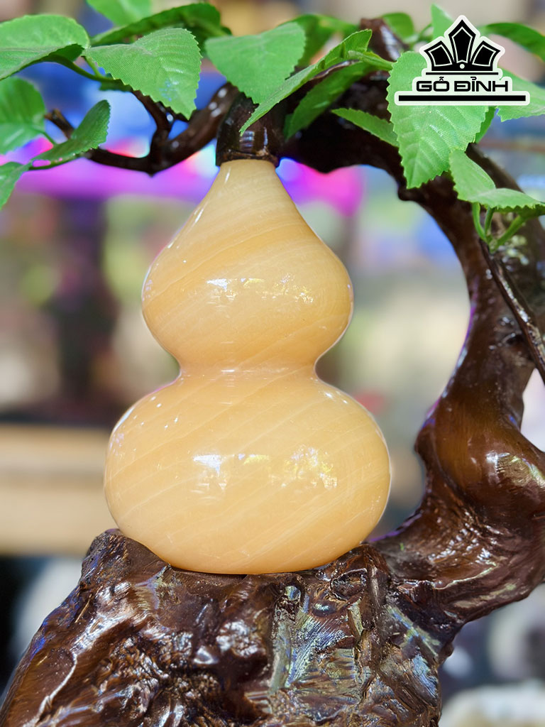 Cây Hồ Lô Đá Ngọc Hoàng Long Cao 19 Ngang 30 (cm) 2,2kg