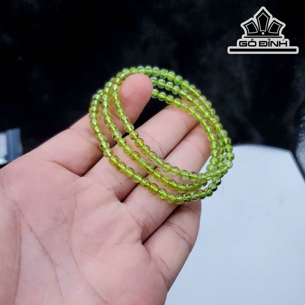 Chuỗi Đá Thạch Anh Đường Kính Hạt 4,8 (mm)