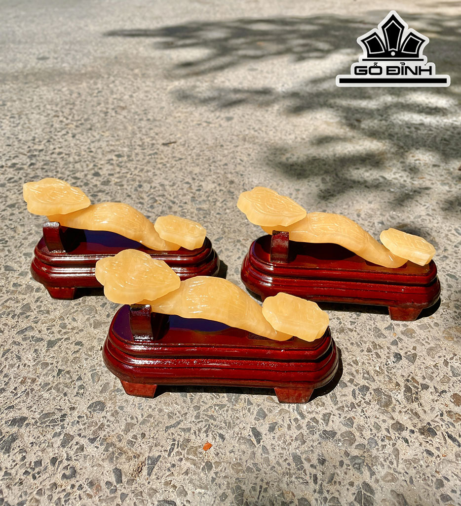 Gậy Như Ý Đá Ngọc Hoàng Long Cao 18 (cm)