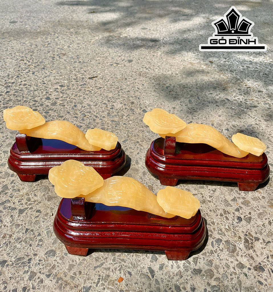 Gậy Như Ý Đá Ngọc Hoàng Long Cao 18 (cm)