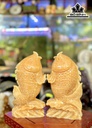 Tác Phẩm Cá Chép Đá Ngọc Hoàng Long Cao 20 (cm)