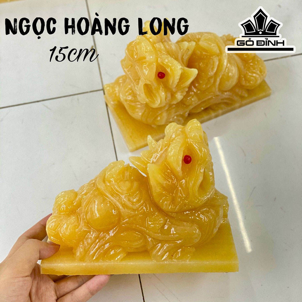 Tác Phẩm Tỳ Hưu Đá Thạch Anh Cao 15 (cm)