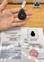 Mặt Dây Chuyền Đá Ngọc Bích (Nephrite Jade) Cao 39,8 Ngang 32,8 Sâu 7,8 (mm)