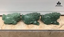 Tượng Long Quy Đá Thạch Anh Xanh Cao 8 Ngang 5 Sâu 5 (cm)