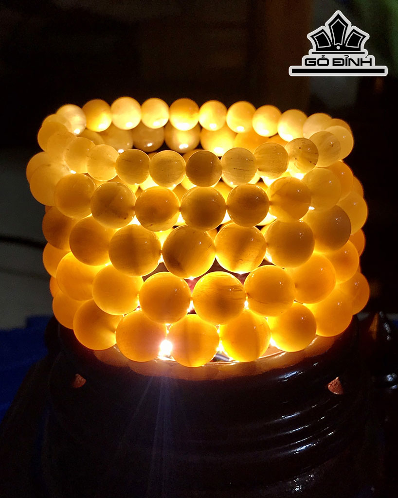 Vòng Tay Đá Mắt Hổ Đường Kính Hạt 8-12,3 (mm) 16.5-42gr