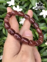 Vòng Tay Lu Thống Đá Thạch Anh Tóc Đỏ Đường Kính Hạt 8,2-13 (mm) 21.5-60gr