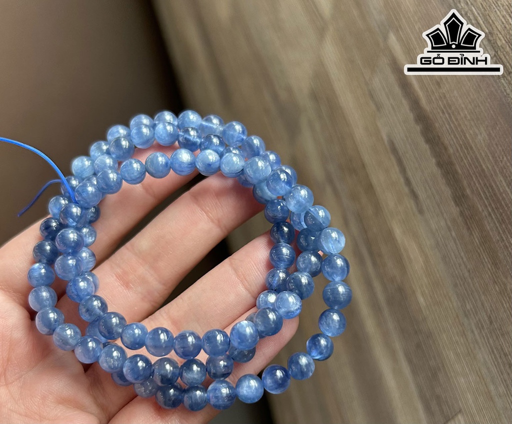 Chuỗi Đá Kyanite Đường Kính Hạt 6 (mm)