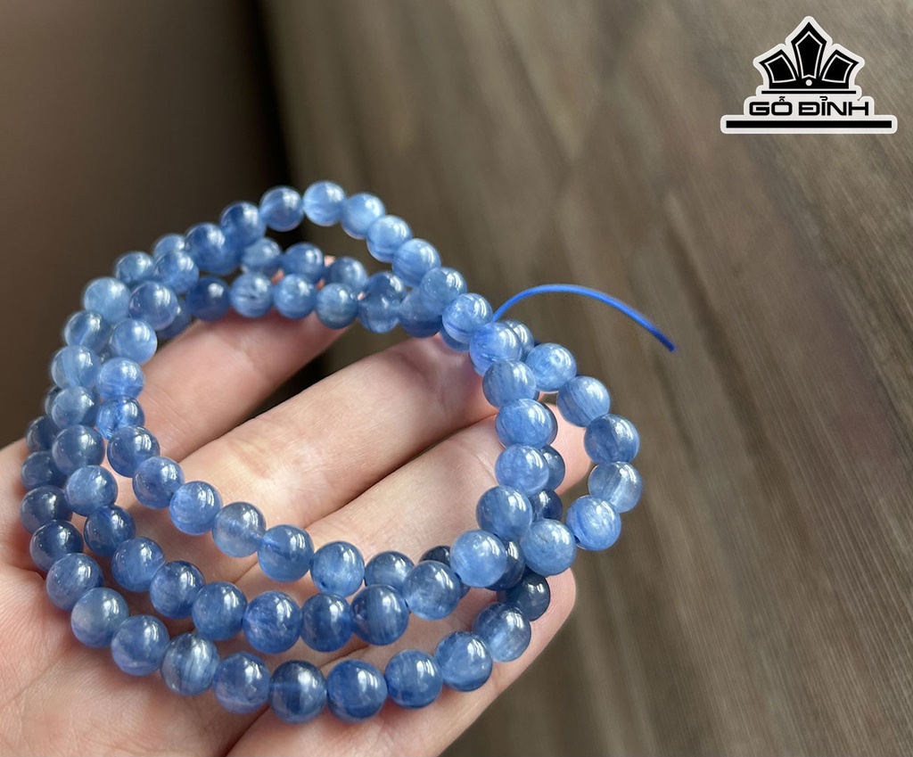 Chuỗi Đá Kyanite Đường Kính Hạt 6 (mm)