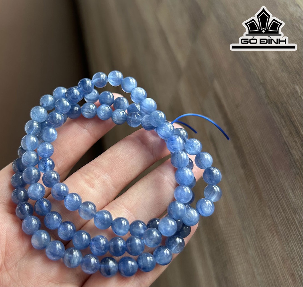 Chuỗi Đá Kyanite Đường Kính Hạt 6 (mm)