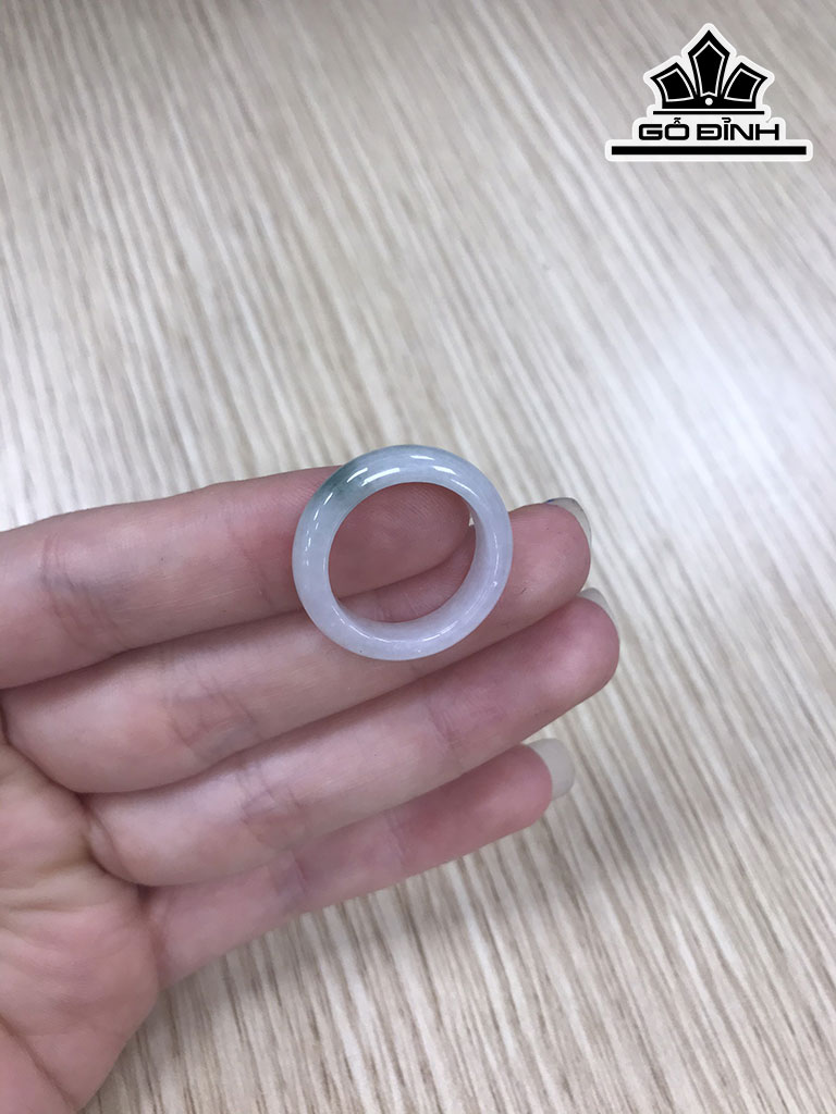 Nhẫn Đá Cẩm Thạch Đường Kính 17,3 (mm)