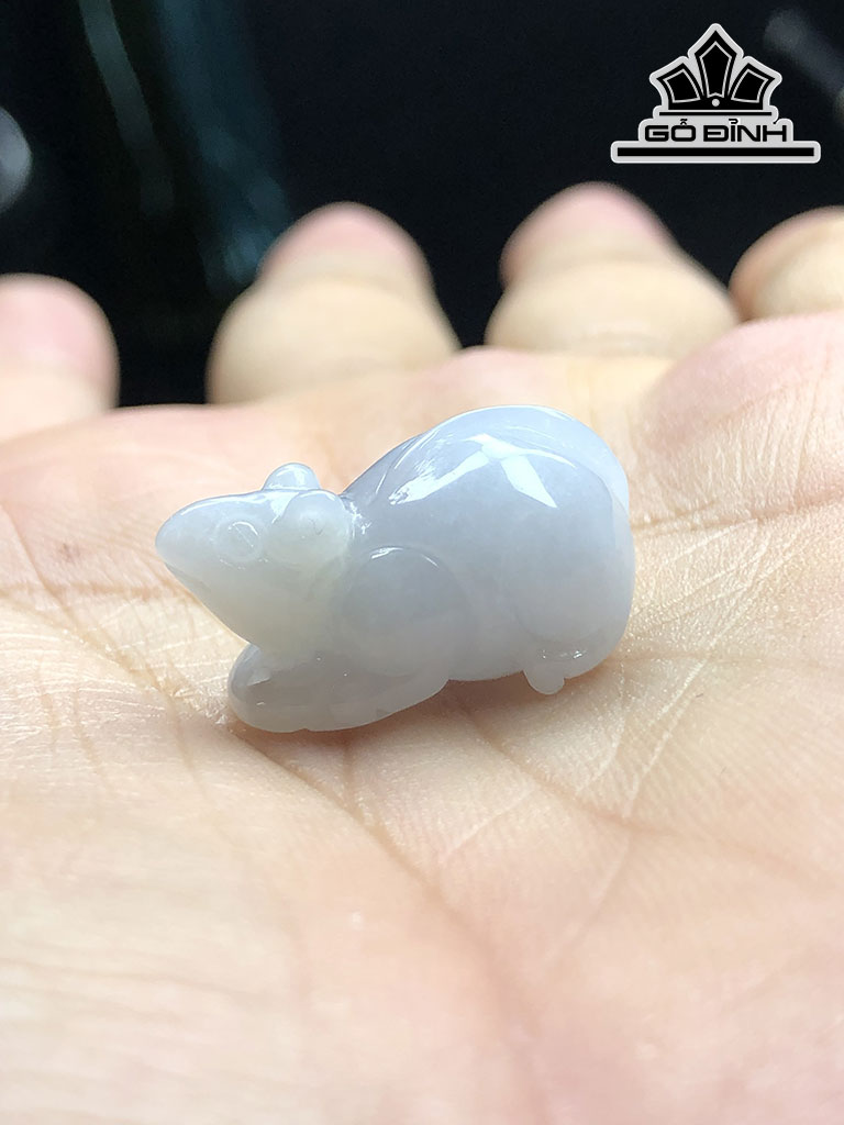 Tác Phẩm Đá Cẩm Thạch Cao 22,6 Ngang 13,3 Sâu 12,3 (mm) 5,6gr