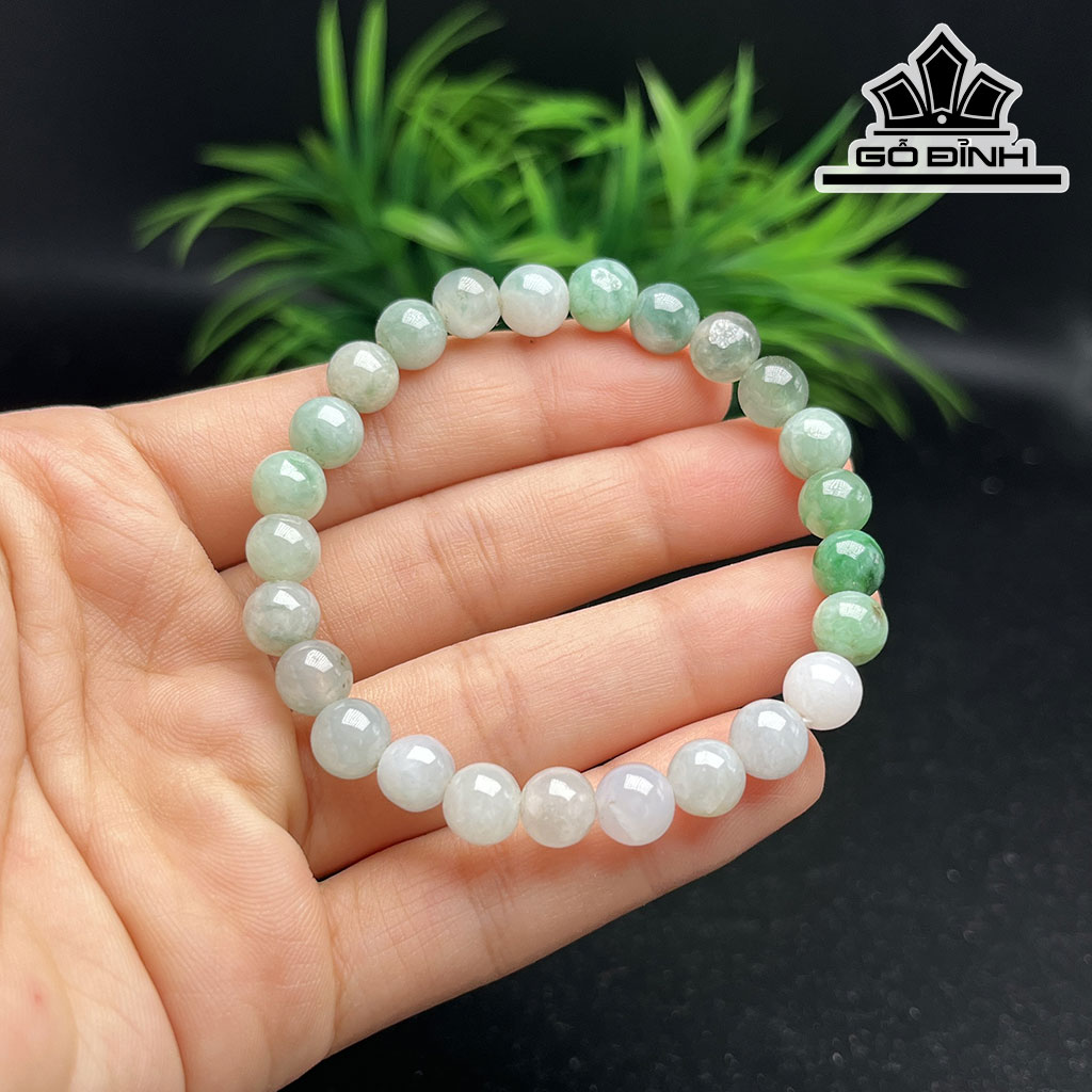 Vòng Tay Đá Cẩm Thạch Đường Kính Hạt 7 (mm)