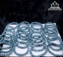Vòng Tay Đá Ngọc Lam (Turquoise) Đường Kính Hạt 10 (mm)