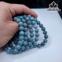Vòng Tay Đá Ngọc Lam (Turquoise) Đường Kính Hạt 10 (mm)