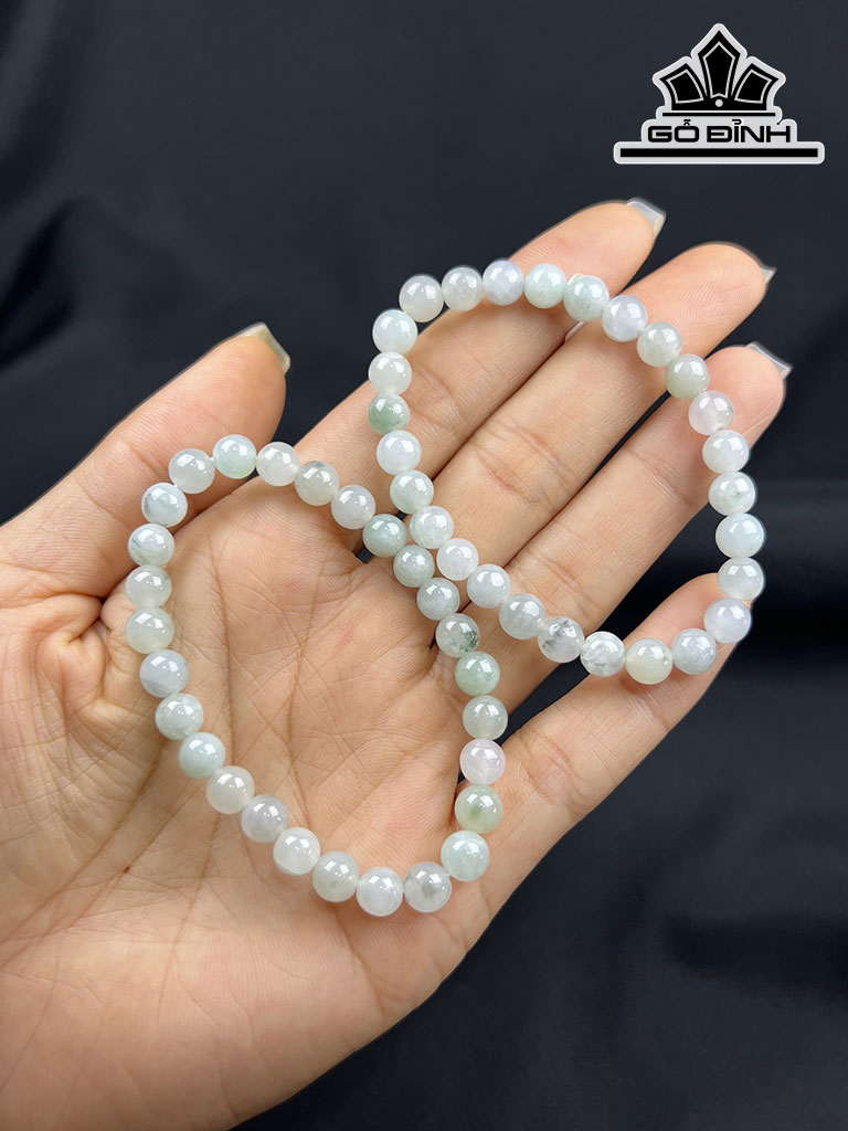 Vòng Tay Đá Thạch Anh Đường Kính Hạt 6,5 (mm)