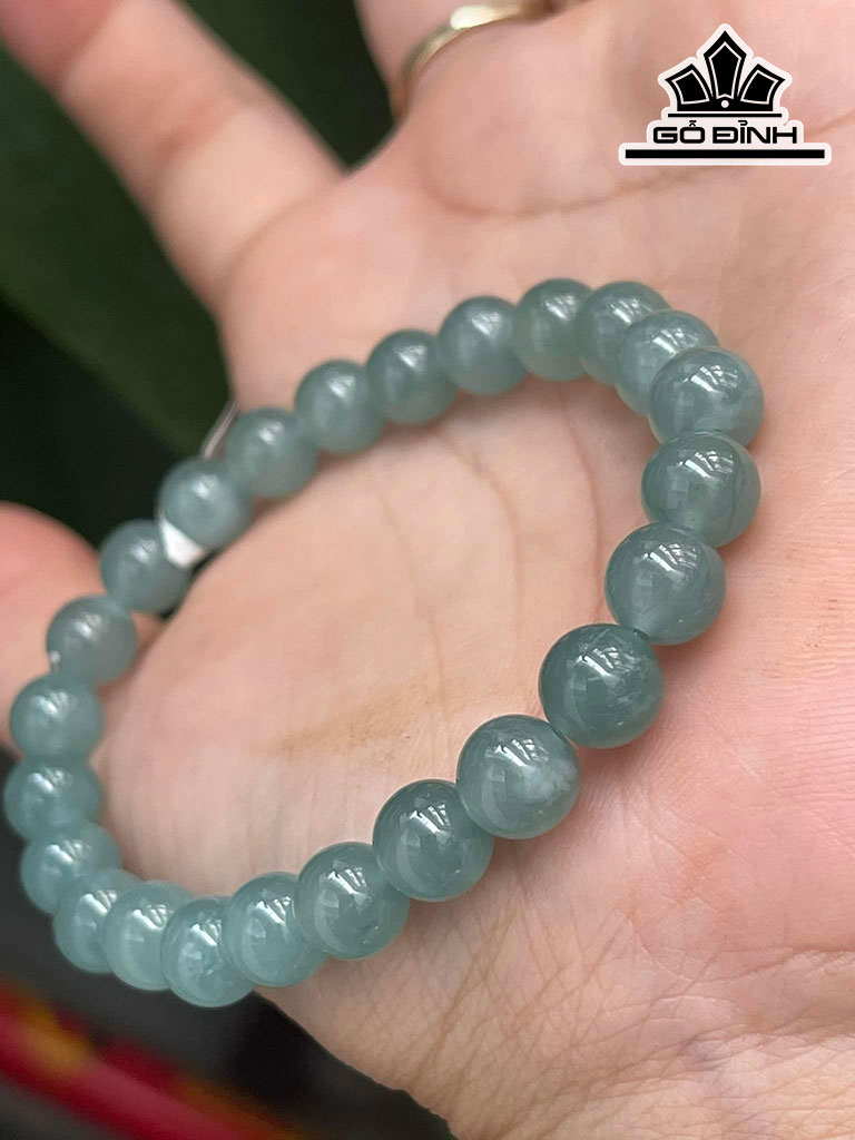 Vòng Tay Đá Thạch Anh Đường Kính Hạt 7,6 (mm)