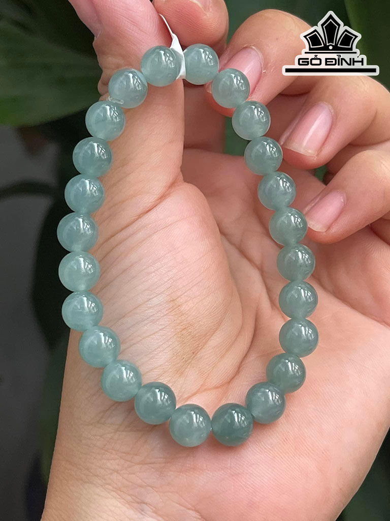 Vòng Tay Đá Thạch Anh Đường Kính Hạt 7,6 (mm)