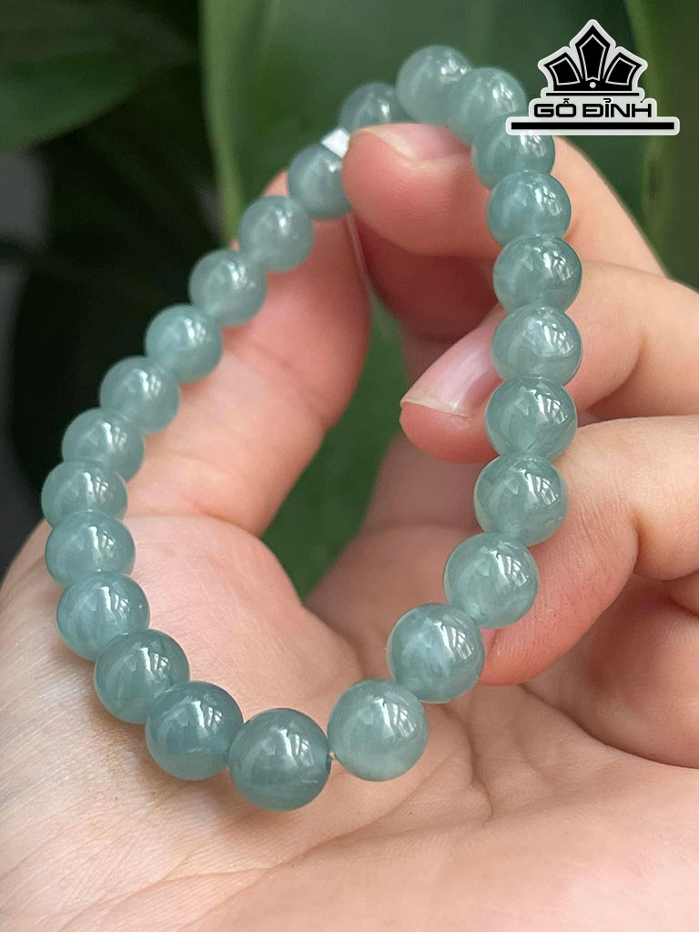 Vòng Tay Đá Thạch Anh Đường Kính Hạt 7,6 (mm)