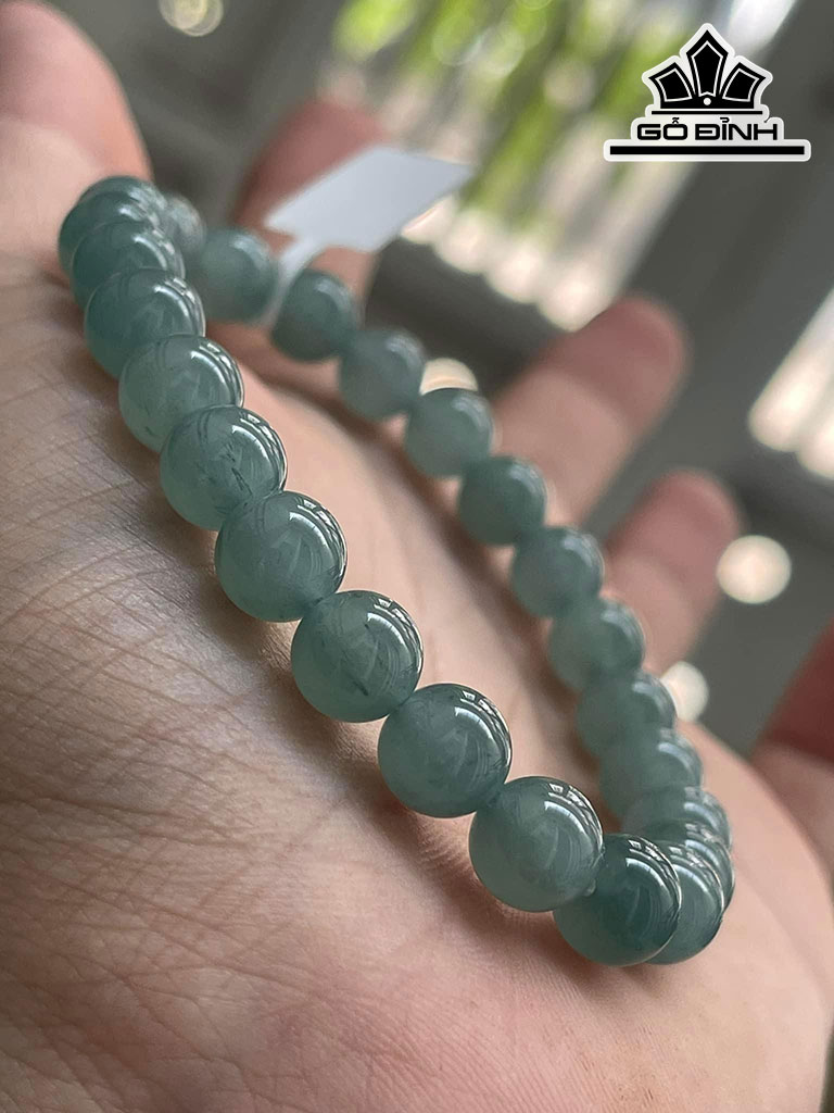 Vòng Tay Đá Thạch Anh Đường Kính Hạt 7,6 (mm)