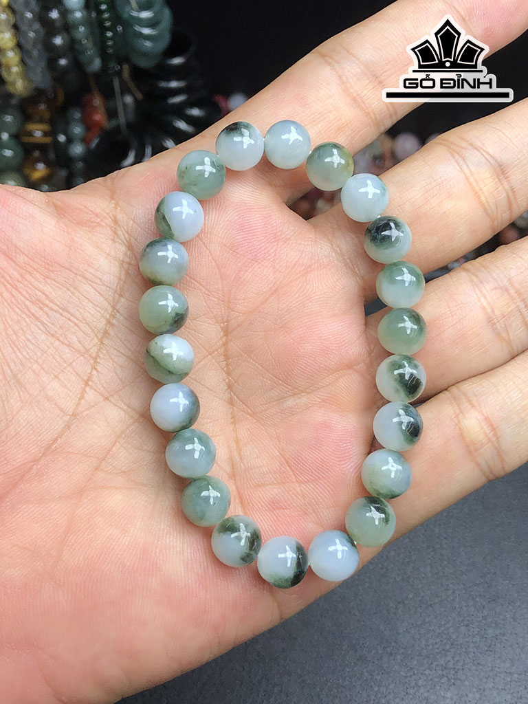 Vòng Tay Đá Thạch Anh Đường Kính Hạt 8,3 (mm) 20gr
