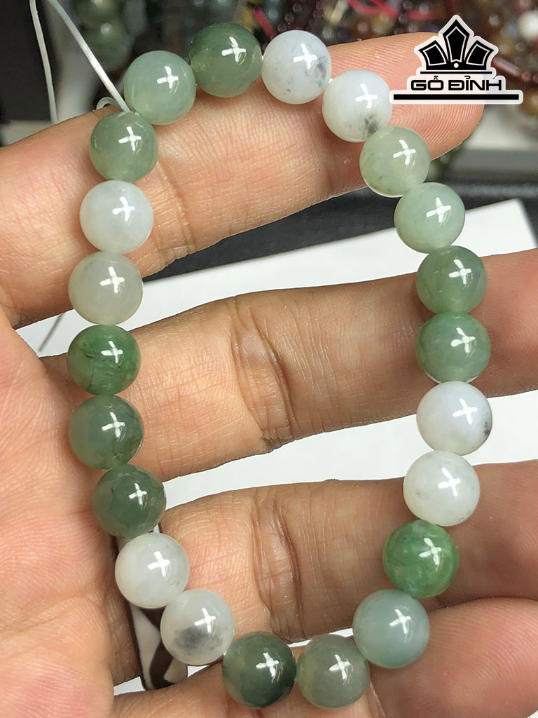 Vòng Tay Đá Thạch Anh Đường Kính Hạt 8,3 (mm) 21gr
