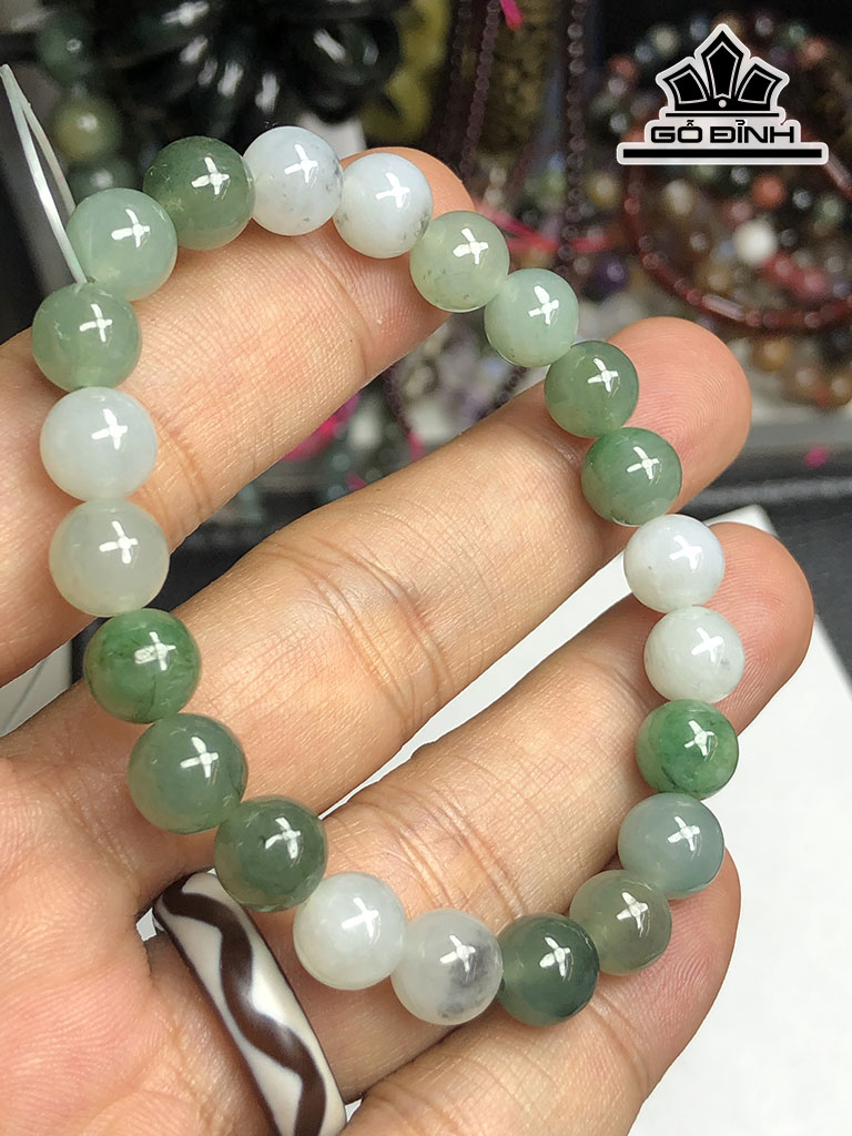 Vòng Tay Đá Thạch Anh Đường Kính Hạt 8,3 (mm) 21gr