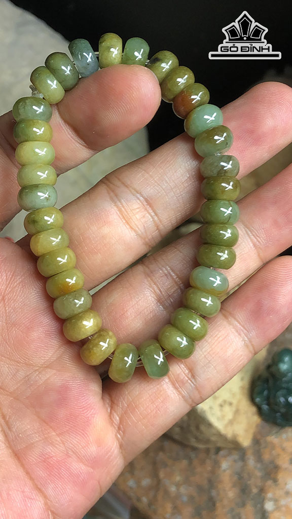 Vòng Tay Đá Thạch Anh Đường Kính Hạt 9,2 (mm) 30gr