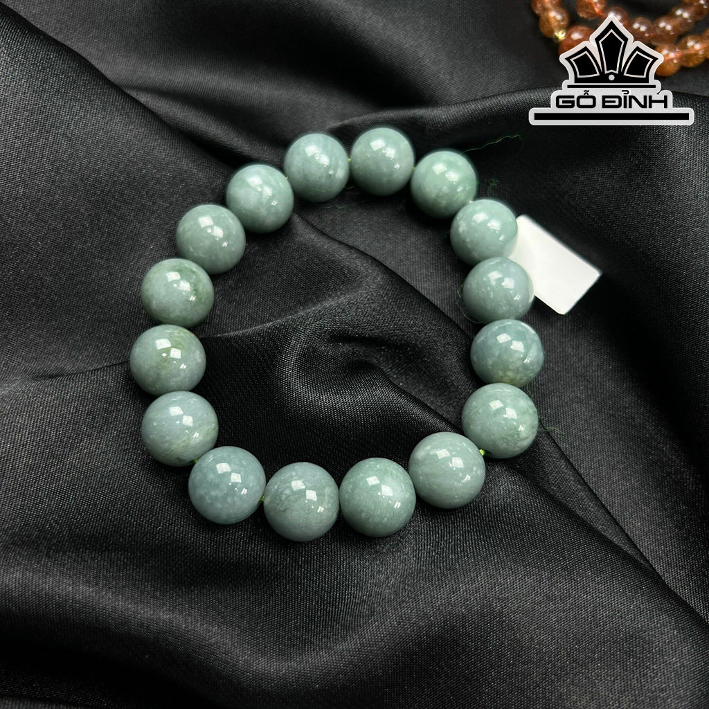 Vòng Tay Đá Thạch Anh Đường Kính Hạt 12,7 (mm)