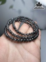 Vòng Tay Đá Thạch Anh Tóc Đen Đường Kính Hạt 5 (mm)