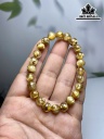 Vòng Tay Đá Thạch Anh Tóc Vàng Đường Kính Hạt 8 (mm)