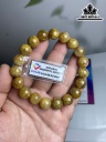 Vòng Tay Đá Thạch Anh Tóc Vàng Đường Kính Hạt 11 (mm)