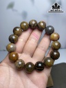 Vòng Tay Gỗ Hóa Thạch Đường Kính Hạt 14 (mm)