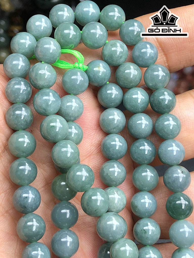 Chuỗi Đá Cẩm Thạch Đường Kính Hạt 8 (mm) 83gr