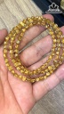 Chuỗi Đá Thạch Anh Tóc Vàng Đường Kính Hạt 5,2 (mm) 22.3gr