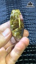 Lu Thống Đá Thạch Anh Tóc Vàng Cao 51 Ngang 26 Sâu 21 (mm) 41,5gr