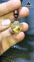 Mặt Dây Chuyền Đá Thạch Anh Tóc Vàng Cao 20 Ngang 21 Sâu 11,6 (mm) 8,8gr