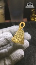 Mặt Dây Chuyền Đá Thạch Anh Tóc Vàng Cao 21,1 Ngang 24,2 Sâu 16,7 (mm) 11,3gr