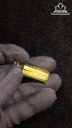Mặt Dây Chuyền Đá Thạch Anh Tóc Vàng Cao 22,5 Ngang 11,3 Sâu 7,5 (mm) 6,6gr