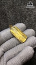 Mặt Dây Chuyền Đá Thạch Anh Tóc Vàng Cao 33,5 Ngang 15 Sâu 6,3 (mm) 7,1gr