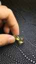 Mặt Dây Chuyền Hồ Lô Đá Thạch Anh Tóc Vàng Cao 20,8 Ngang 11,2 Sâu 10,2 (mm) 2,7gr