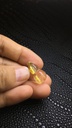 Mặt Dây Chuyền Hồ Lô Đá Thạch Anh Tóc Vàng Cao 20,8 Ngang 11,2 Sâu 10,2 (mm) 2,7gr