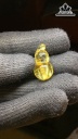 Mặt Dây Chuyền Hồ Lô Đá Thạch Anh Tóc Vàng Cao 23,4 Ngang 12,4 Sâu 11,4 (mm) 3,6gr