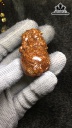 Mặt Dây Chuyền Long Quy Đá Thạch Anh Tóc Đỏ Cao 44,4 Ngang 25,2 Sâu 19,8 (mm) 36,2gr