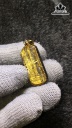 Mặt Dây Chuyền Quan Âm Đá Thạch Anh Tóc Vàng Cao 29,7 Ngang 15,7 Sâu 8,4 (mm) 8,7gr