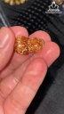 Mặt Dây Chuyền Tỳ Hưu Đá Thạch Anh Tóc Nâu Cao 23 Ngang 23,9 Sâu 12,2 (mm) 5,8gr