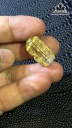 Mặt Dây Chuyền Tỳ Hưu Đá Thạch Anh Tóc Vàng Cao 22,4 Ngang 13,6 Sâu 12 (mm) 6,2gr
