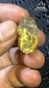 Mặt Dây Chuyền Tỳ Hưu Đá Thạch Anh Tóc Vàng Cao 23 Ngang 14 Sâu 13,5 (mm) 7,4gr